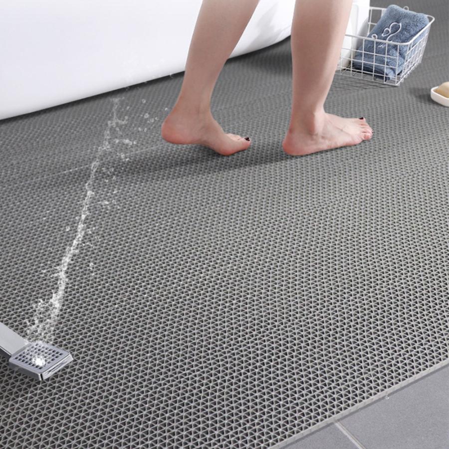 水はけマット 80枚　グレー　未使用 水捌けマット 水はけマット 水はけ 水捌け 排水 滑り止め すべり止め