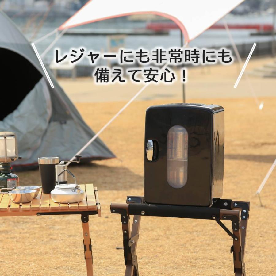 ポータブル冷蔵庫 車載用 12L 小型 ポータブル 車載冷蔵庫 保冷 保温 AC DC 2電源式 車載 冷蔵庫 アウトドア キャンプ キャンピングカー 12Vの画像
