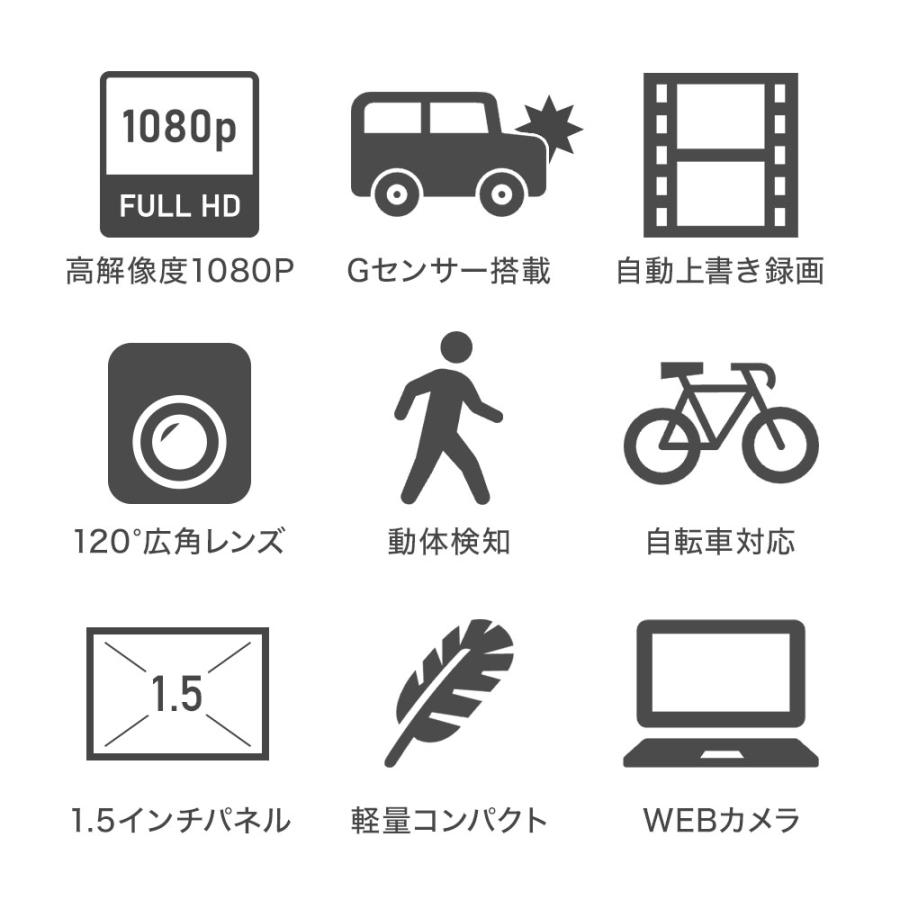 ドライブレコーダー 車内 ドラレコ ドライブ レコーダー 広角 広角