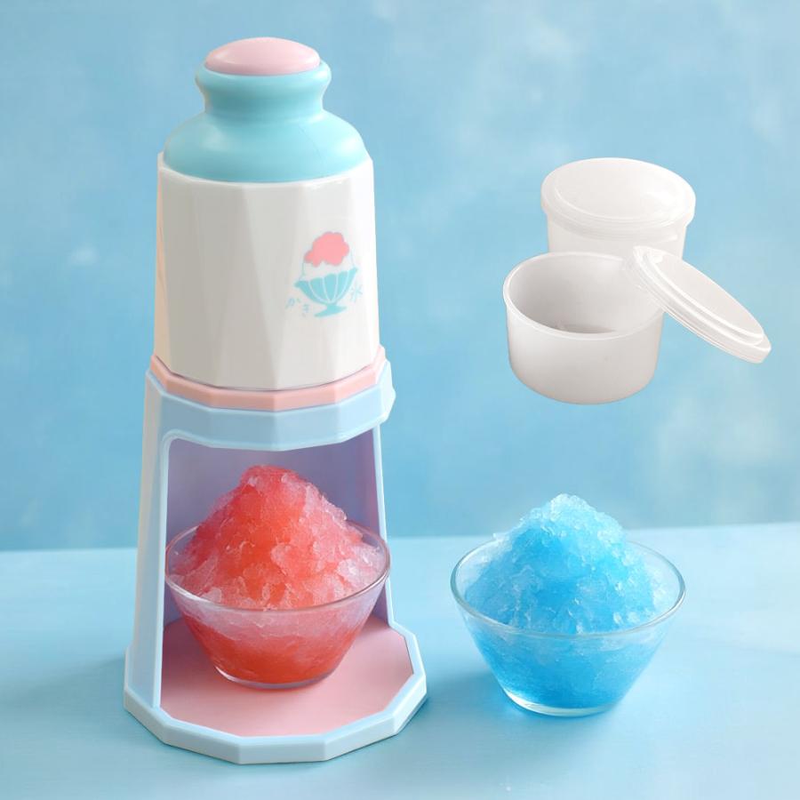PEARL LIFE かき氷器 電動式 バラ氷 電動 自動 クーミィ かわいい