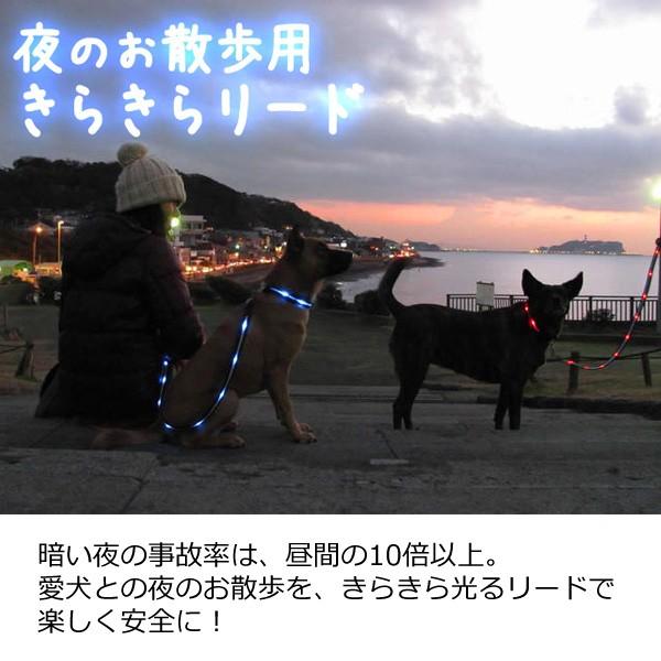 きらきらリード 夜のお散歩にオススメ 散歩 リード 光るリード Led ライト付きリード 犬 いぬ 犬の散歩 事故防止 犬用 ペット用品 A アイリストップマート 通販 Yahoo ショッピング