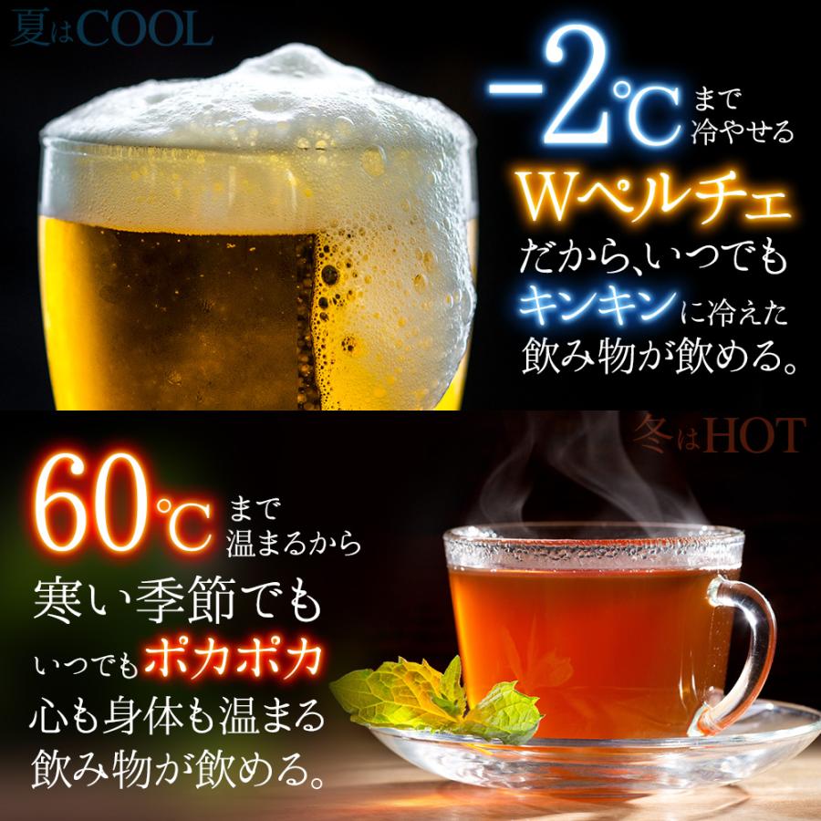 VERSOS 冷温庫 26℃ コンパクト VERSOS 冷温庫 10L 小型 冷蔵庫 ポータブル 保冷温庫 コンパクト