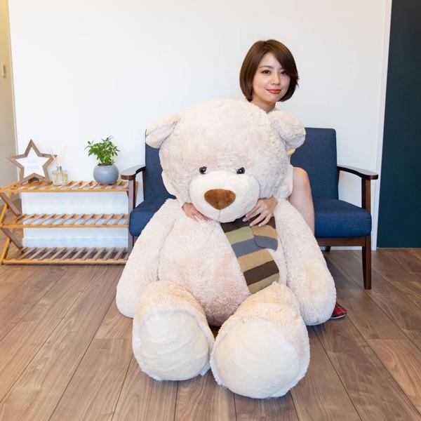 くまのぬいぐるみ 大きい お座りクマのぬいぐるみ 140cm ふわふわ かわいい くま ぬいぐるみ 特大 ビッグサイズ 誕生日 クリスマス A アイリストップマート 通販 Yahoo ショッピング