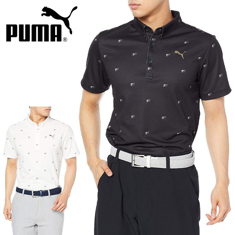 ゴルフウェア 春 夏 半袖 メンズ おしゃれ シンプル かっこいい プーマゴルフ Form Stripeグラフィック Ss ポロシャツ 9301 プーマ ゴルフ通販 仙台ゴルフアカデミー 通販 Paypayモール