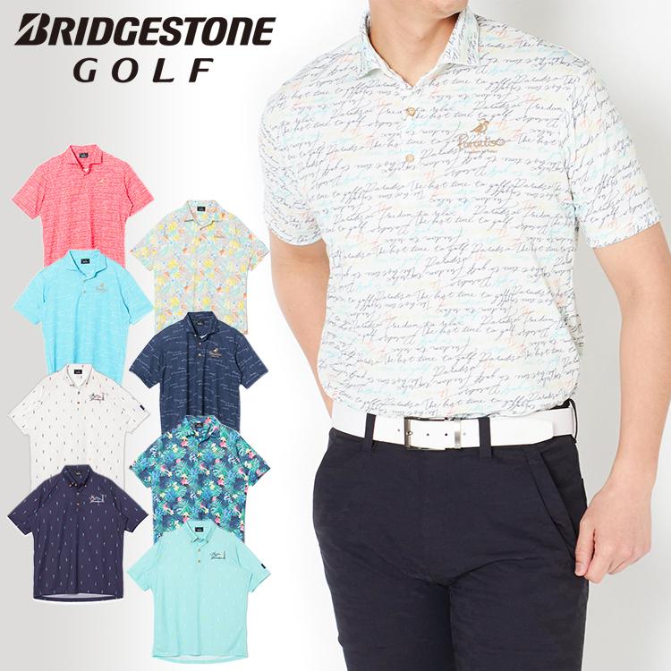 ゴルフウェア メンズ 半袖 夏 春 ポロシャツ シャツ 半袖 おしゃれ メンズウェア 半袖シャツ Tsm33a ブリヂストン ゴルフ通販 仙台ゴルフアカデミー 通販 Paypayモール