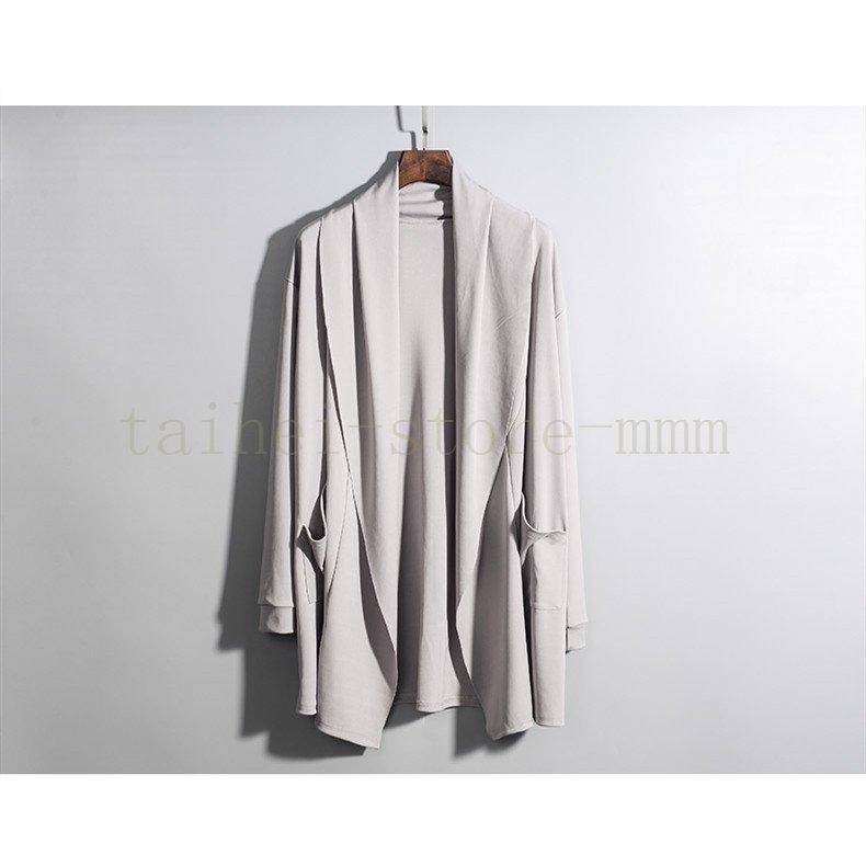 憧れ トップス カーディガン メンズ ロングカーディガン 長袖 薄手 カーディガン メンズ ロングカーディガン 長袖 薄手 春 夏 ロング丈 無地 ポケット付き ボタンなし 羽織 肩掛け 着心地抜群 快適 柔らかい 冷房対策 Www Threeriversofs Com
