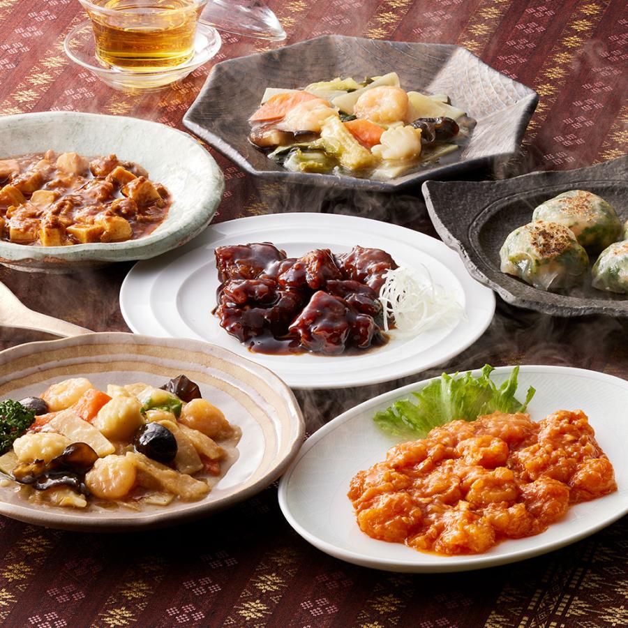 食品まとめ売り　もは 菰田欣也」監修 本格中華6種セット （エビチリソース、八宝菜×2、酢豚