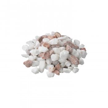 NXstyle 庭園敷砂利 プレシャスグラベル ピンク＆ホワイト 約100kg PG-P10