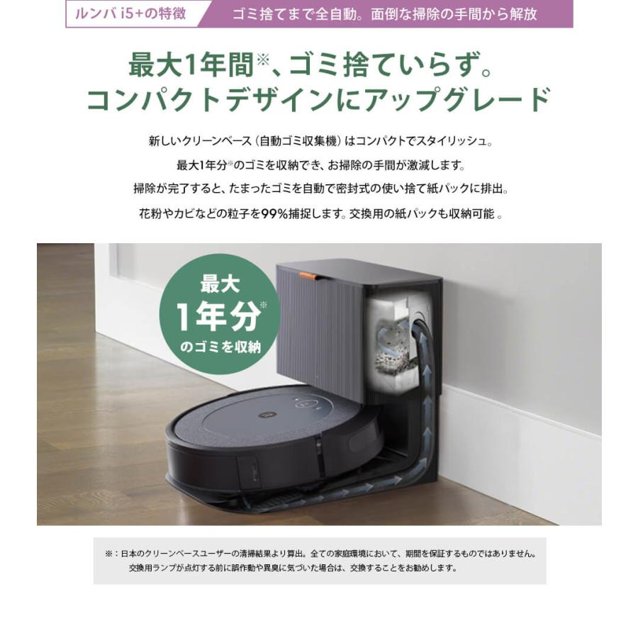 2021年秋冬新作 ⭐️新品未開封】IRobot ルンバ CV-95H2 i5+ - i555860