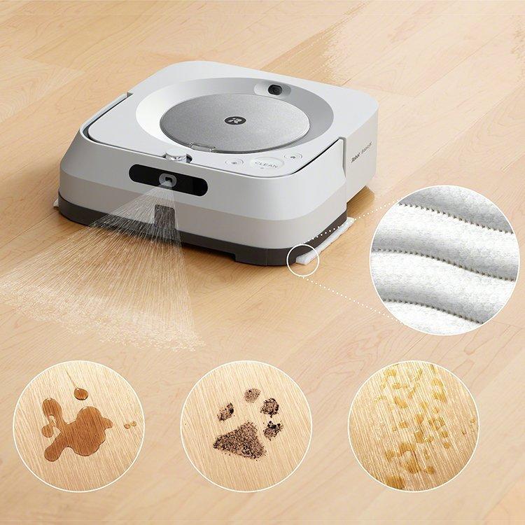贅沢 アイロボット 公式 Yahoo 店 P10 ブラーバ ジェット m6 ホワイト