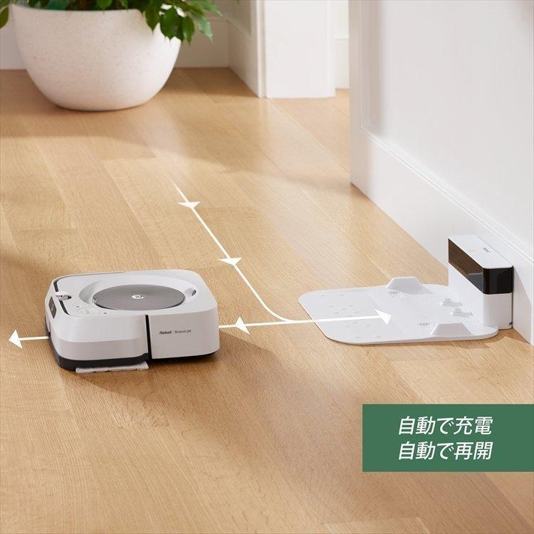 ブラーバ ジェット m6 ホワイト アイロボット 公式 掃除機 水拭き 床 