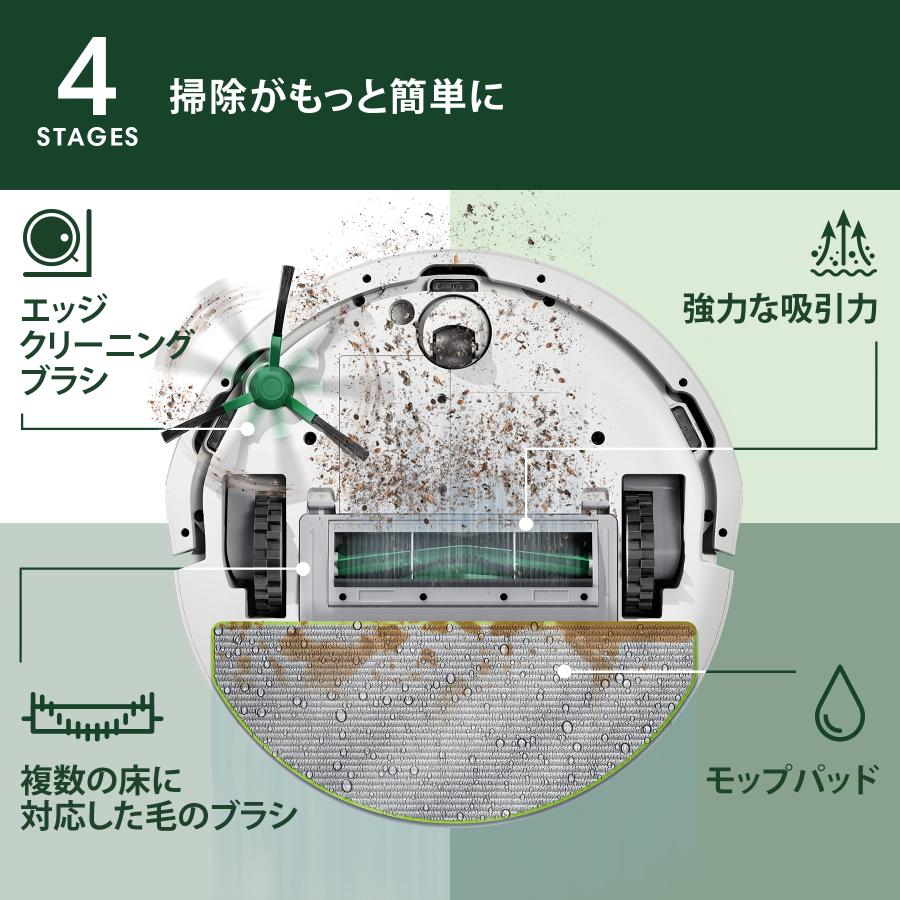 ルンバ 4/18発売 Roomba 105 Combo アイロボット 公式 ロボット ルンバ 4/18発売 Roomba 105 Combo アイロボット 公式 ロボット