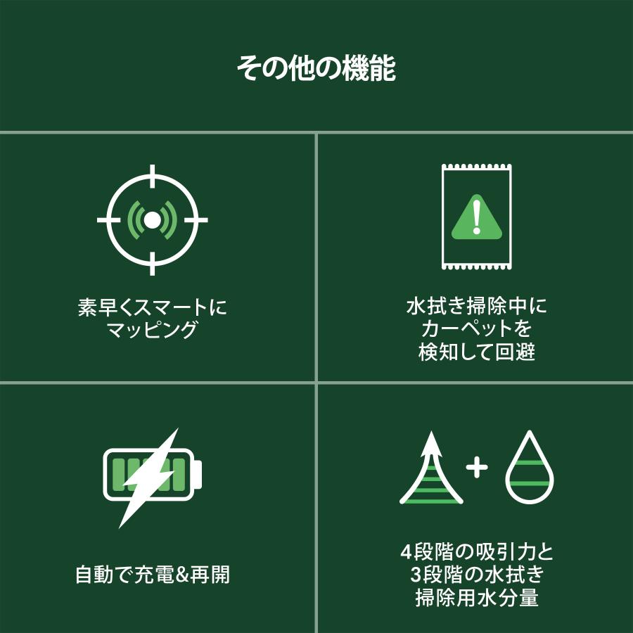 ルンバ ロボット掃除機 お掃除ロボ 水拭き もうすぐ終了 24%OFF 公式 3