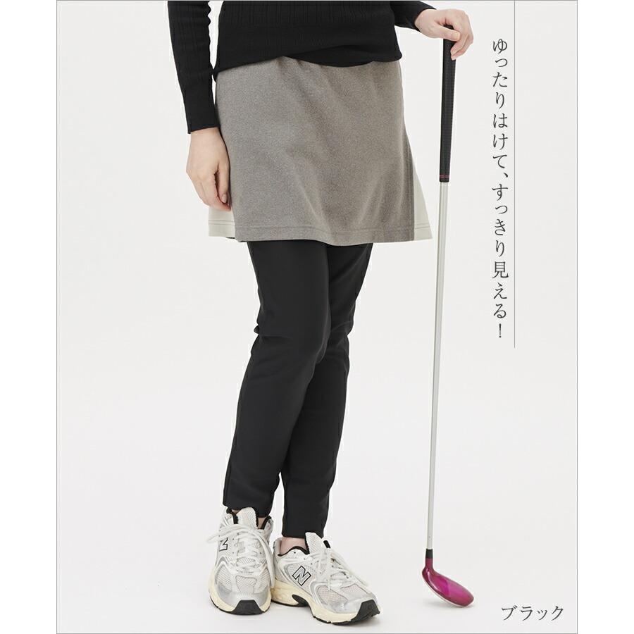 新品 ラッセルノ ゴルフ レギンス インナー パンツ グレー M-L ゆとりのある ゴルフ レギンス レディース 日本製 女性 ゴルフ