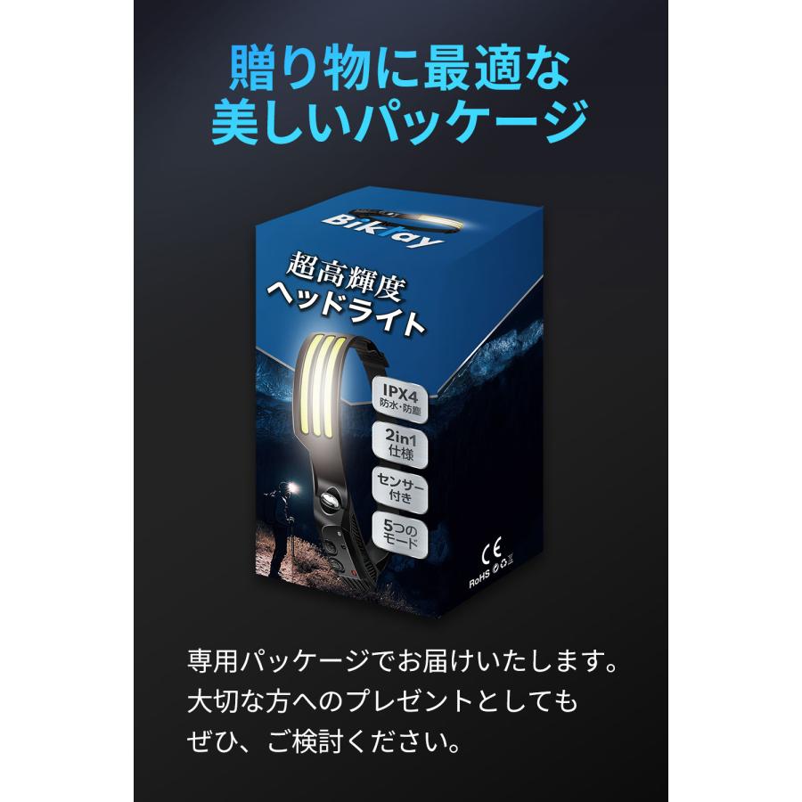 ヘッドライト 充電式 【3灯LED搭載で脅威の明るさ!】 ワイド ヘッドライト 充電式 【3灯LED搭載で脅威の明るさ!】 ワイド