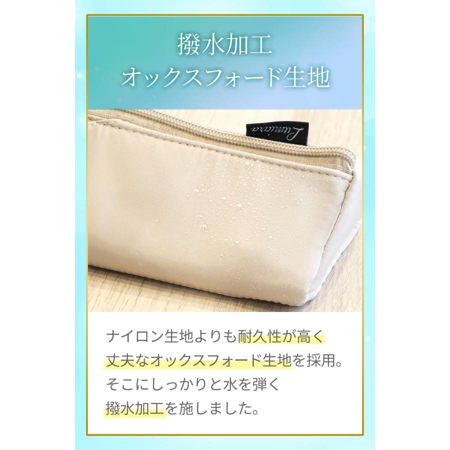 ヘアアイロンケース 【抗菌加工＆使用した後でもすぐに収納可能