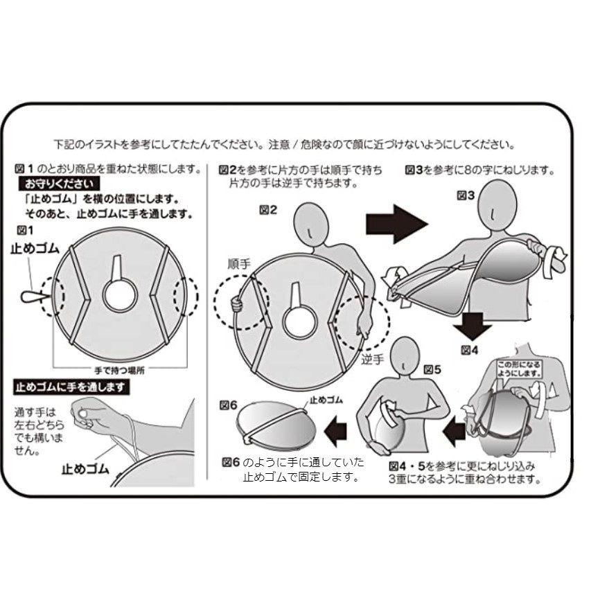 散髪 ケープ マント ヘアーエプロン 子供 大人 カット 室内 自宅 セルフカット ポンチョ｜irodori01｜09