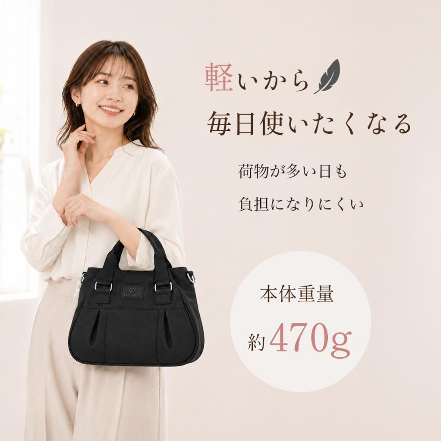 ショルダーバッグ レディース 斜めがけ 小さめ 軽い ナイロン 軽量 撥