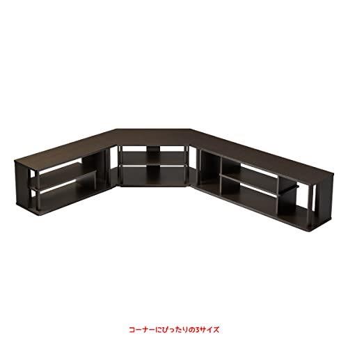 テレビ台、キャビネット 朝日木材加工 テレビ台 コーナーラック atra 