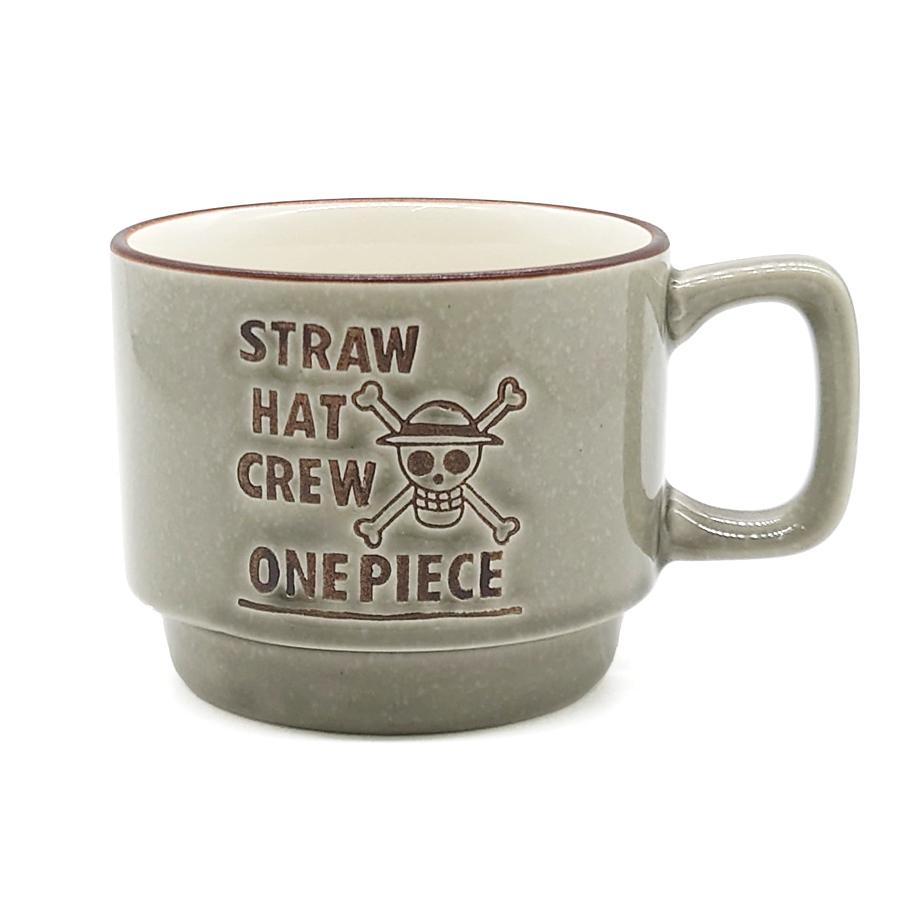 ワンピース ONE PIECE マグカップ スタッキングマグ グレー マグ 日本