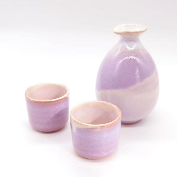 萩陶苑（SHUTOUEN） 萩焼 酒器 萩むらさきお預け酒器 陶器 和食器