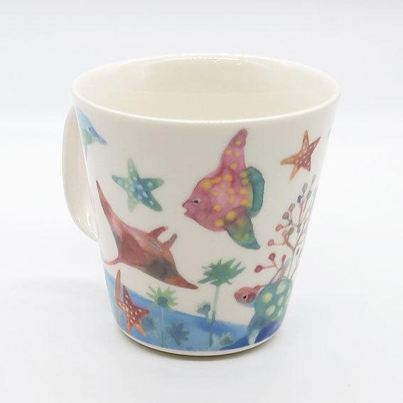 激安セール ふぁんfun マグカップ ジンベイザメ 動物 サメ エイ イルカ ウミガメ マンボウ 海 イラスト マグ 白 磁器 和食器 焼き物 陶器 かわいい おしゃれ Discoversvg Com
