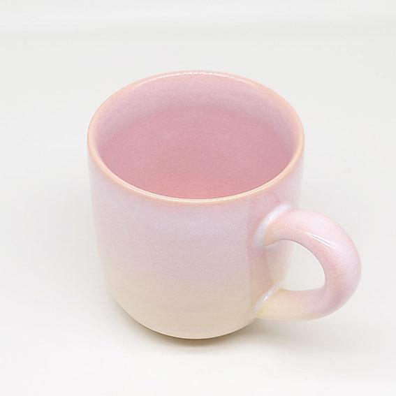 香合 陶器製 淡いピンク　萩焼 香合 陶器製 淡いピンク 萩焼
