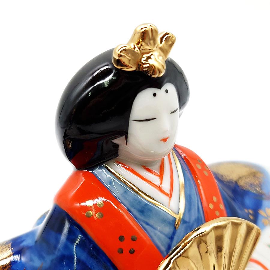 薬師窯 錦彩花かざり雛 五段飾り ひな人形 新品 ひな祭り お雛様