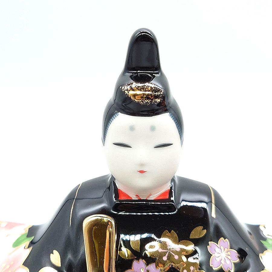 SUWATAMAさんリクエスト 薬師窯彩絵平飾り雛箱付、薬師堂親王雛の2品 SUWATAMAさんリクエスト 薬師窯彩絵平飾り雛箱付、薬師堂親王雛の2