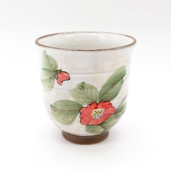 菓子鉢 雅東窯 椿の花 陶器 陶の杜 】椿花銘々皿