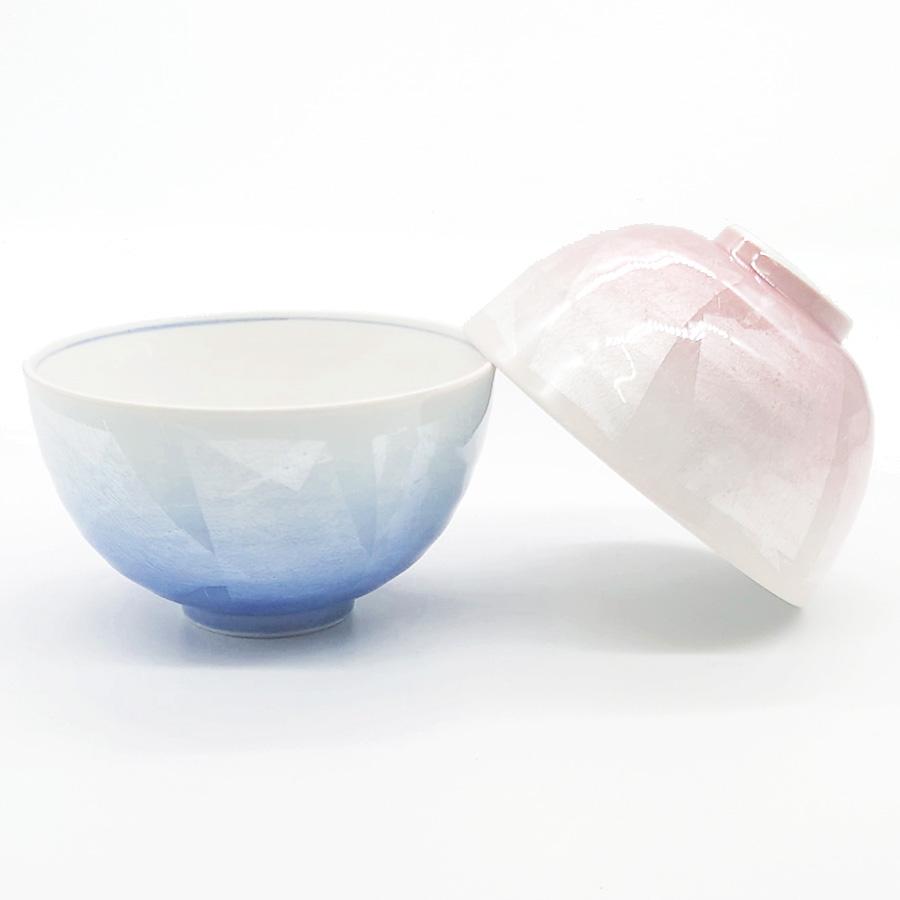 九谷焼 夫婦茶碗 色銀彩 ペアセット ご飯茶碗 お茶碗 茶碗 飯碗 陶器