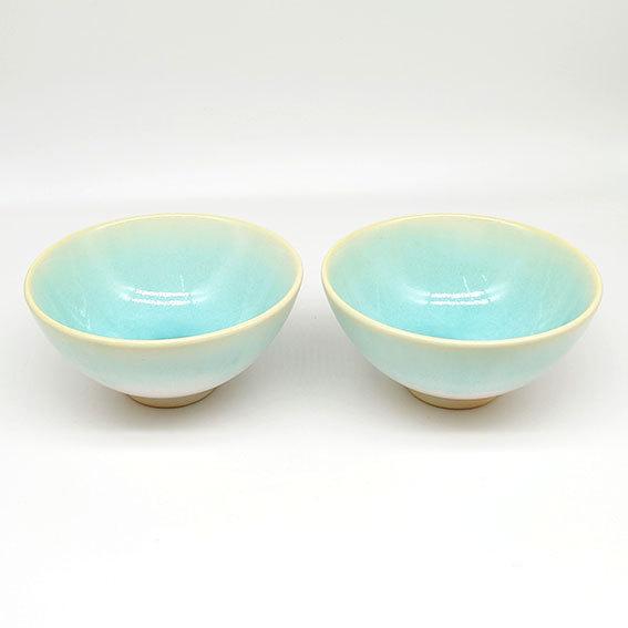 萩陶苑 萩焼 レモネード 飯碗ペア 木箱入 お茶碗 夫婦茶碗 茶碗 萩陶苑 萩焼 レモネード 飯碗ペア 木箱入 お茶碗 夫婦茶碗 茶碗