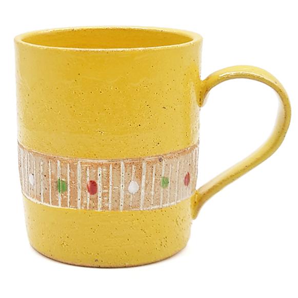 ＊*ステキ*＊ カップ 美濃焼  黄紅葉 ステキ*＊ カップ 美濃焼 黄紅葉