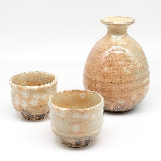 萩焼 酒器 御本手お預け酒器 木箱入 陶器 和食器 焼き物 日本製 徳利