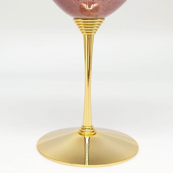 九谷焼 ワイングラス 色銀彩 ペアワインカップ おしゃれ 赤 青 ワイン