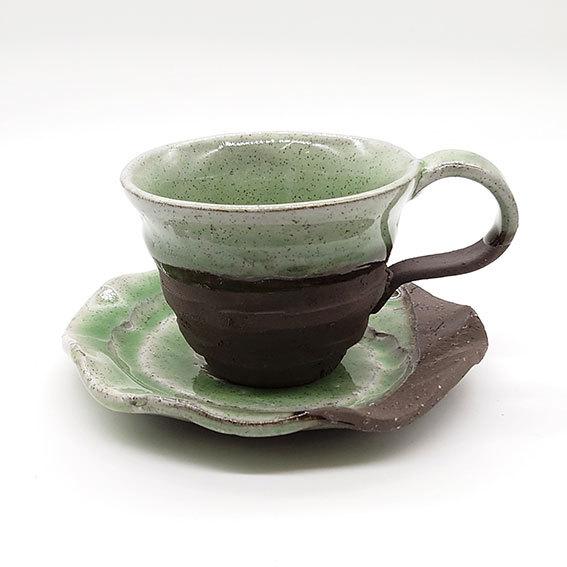 ステキ*＊ カップ 美濃焼 黄紅葉