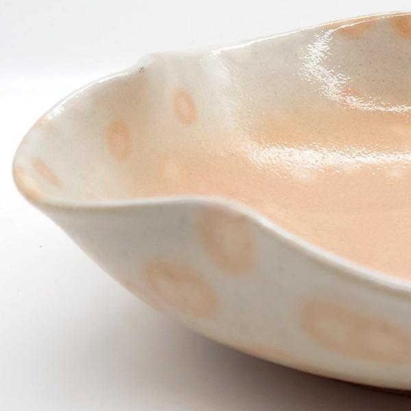 萩陶苑（SHUTOUEN） 萩焼 梅 菓子鉢 盛鉢 煮物鉢 中鉢 鉢 皿 日本製 和