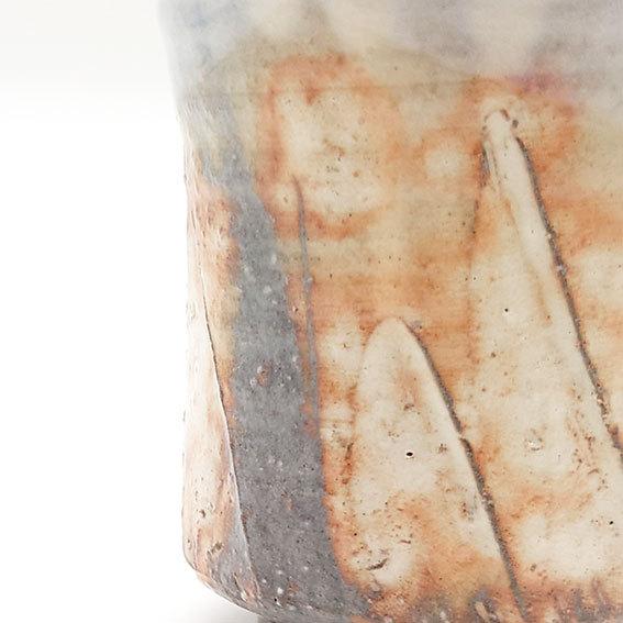 萩陶苑（SHUTOUEN） 萩焼 湯呑 紅葉 木箱入 湯呑み お茶碗 茶碗 陶器