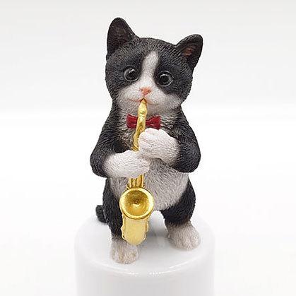 キャットオルゴール ハチワレとサックス 星に願いを 猫 ディズニー