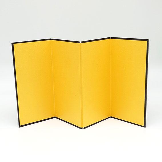 金屏風 ミニ 4曲 屏風 小さい 縁起物 置物 飾り インテリア ひな人形