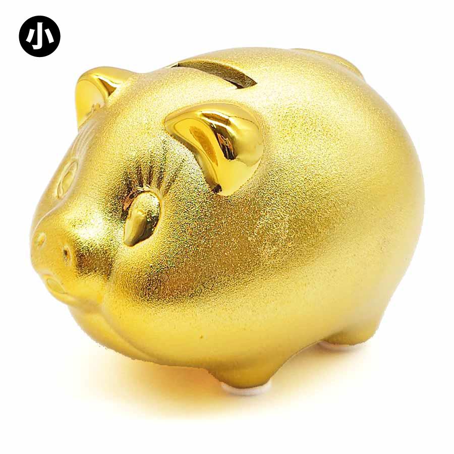 金運上昇・風水】幸運の金の猪豚置物 【公式通販】