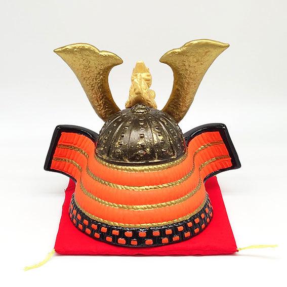 五月人形 コンパクト 陶器 昭峰作 兜飾り 平安雅 兜 出世兜 龍 卓上