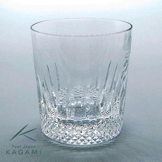 KAGAMI カガミクリスタル ロックグラス 木箱入 クリスタル クリア 