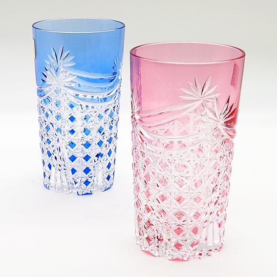 KAGAMI 江戸切子 ペアタンブラー 新品 桐箱入り 【公式通販】