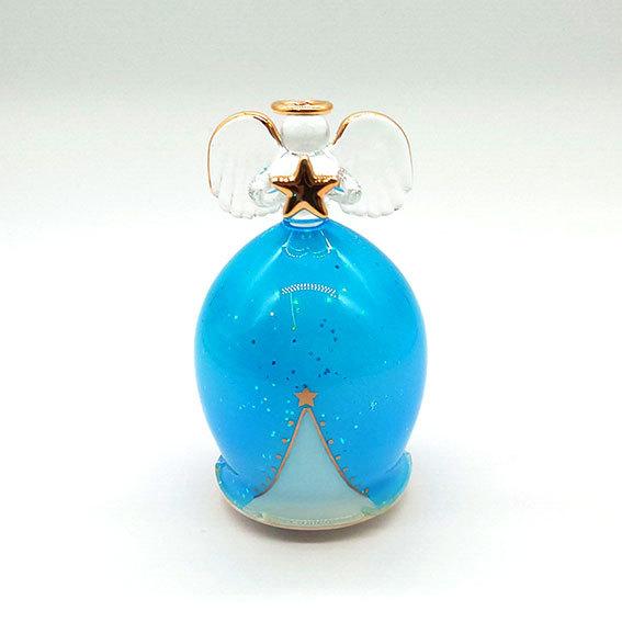 ニデックインスツルメンツ ガラス天使 オルゴール 空シリーズ 青空