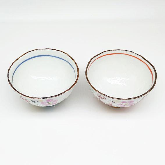 夕立窯 雅びなうさぎ 飯碗ペア 夫婦茶碗 うさぎ 日本製 陶器