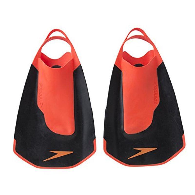 Speedo(スピード) 水泳 練習用 Fastskin キックフィン SD97A22 ブラック×レッド(KR) M
