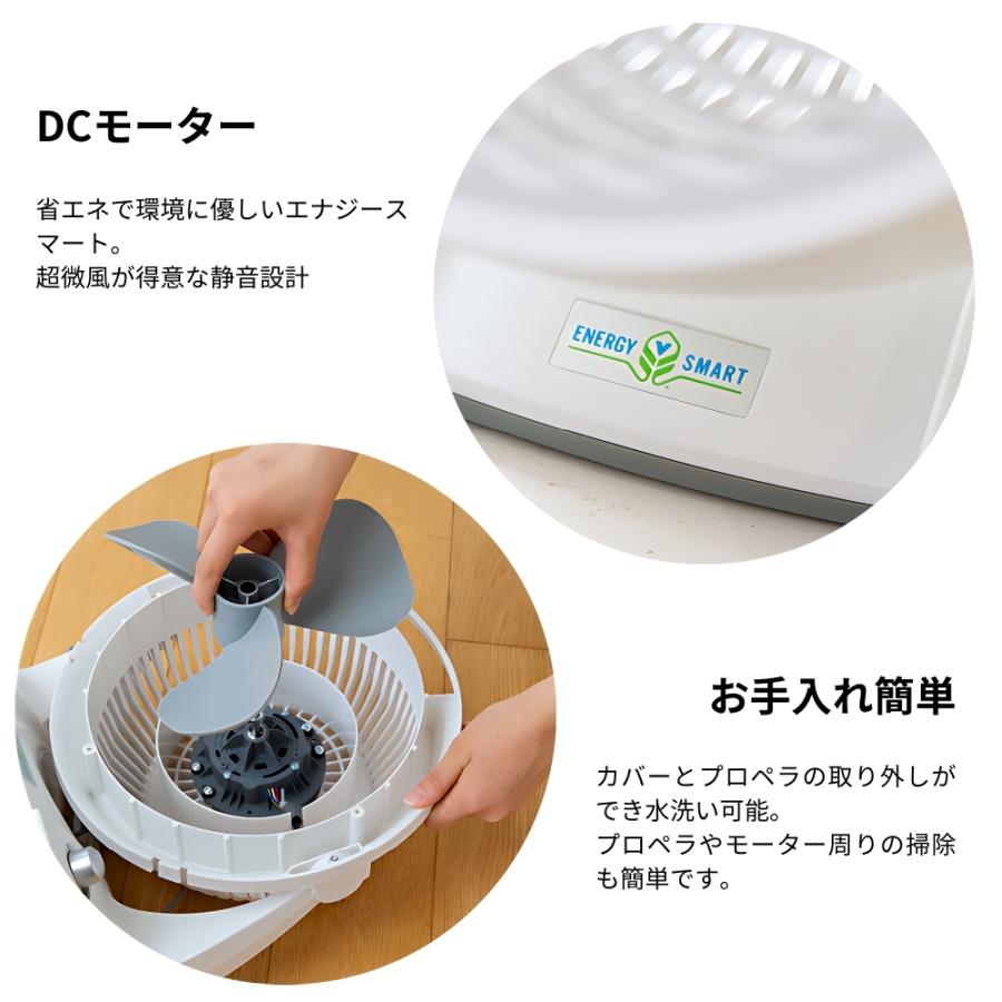 ボルネード エナジースマートエアーサーキュレーター DCモーターモデル