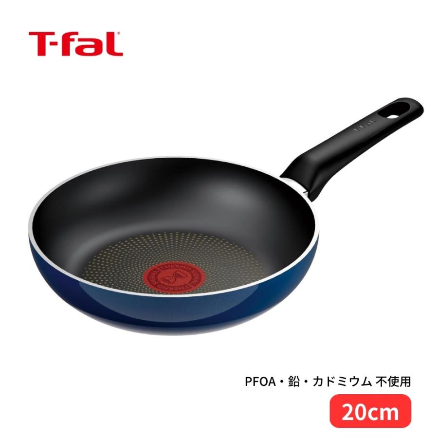 T-fal（ティファール） ロイヤルブルー・インテンス フライパン 20cm