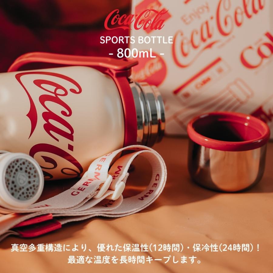 GERM コカ・コーラ スポーツボトル 800ml 水筒 マグボトル ステンレス